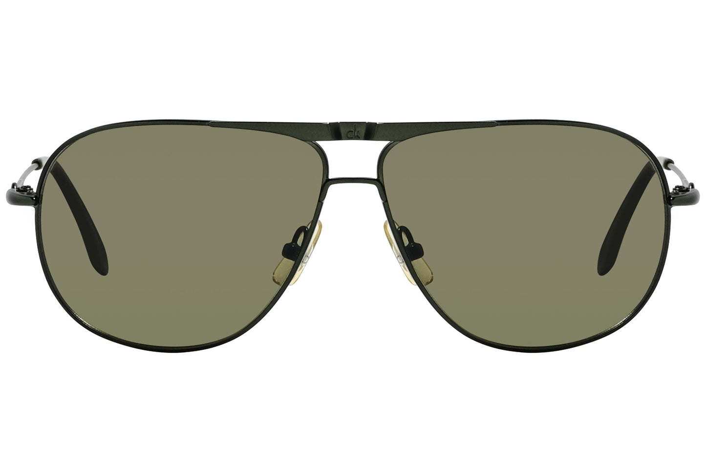 Calvin Klein Aviator Brown Sunglasses Model: CK2127S-95 front View