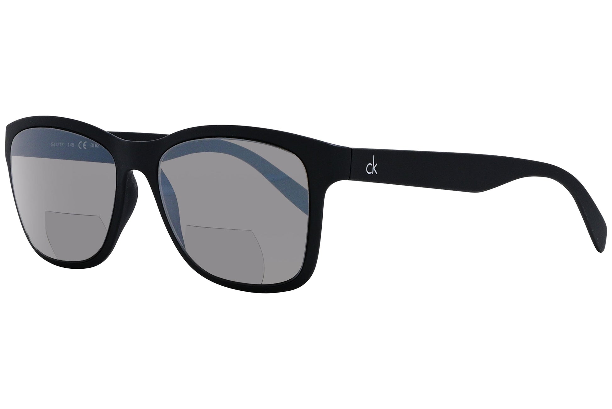 Close-up of black wayfarer sunglasses showing lens detailing and vintage-inspired frame shape