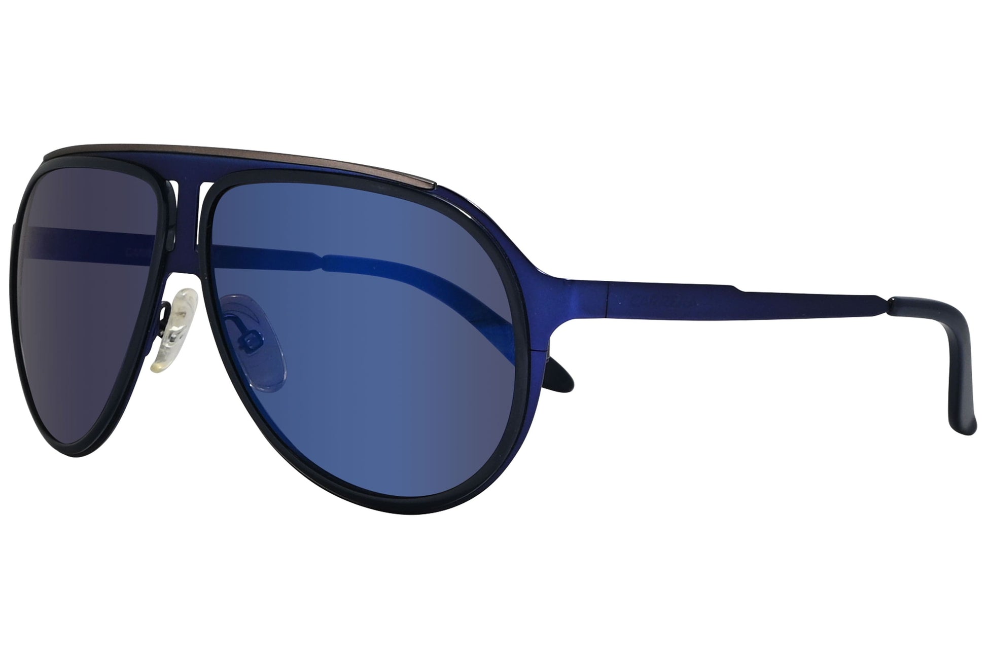 Carrera Aviator Blue Sunglasses Model: CARRERA100S-HKUXT Side View