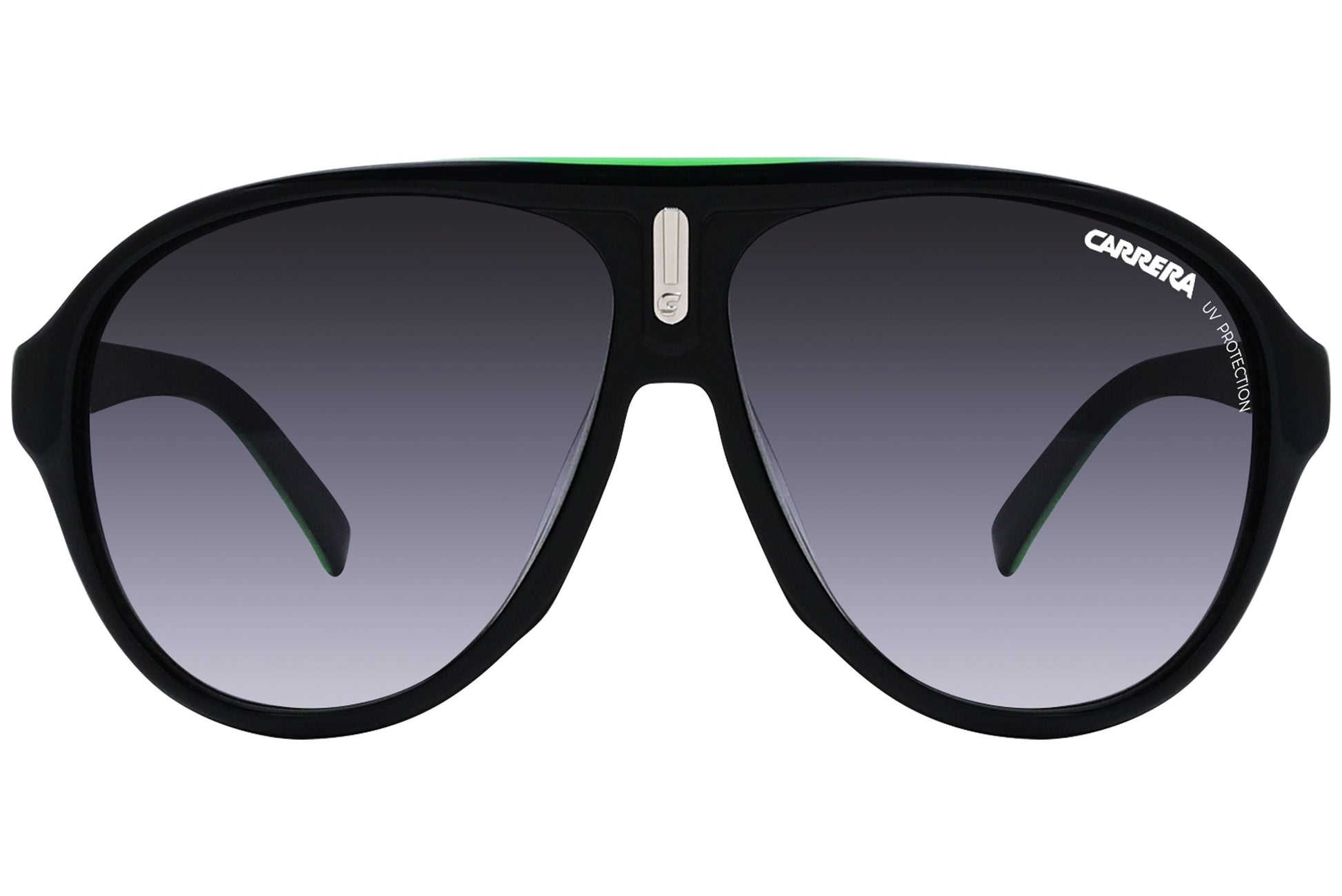 Carrera Aviator Black Sunglasses Model: CARRERA38-8Y99O front View
