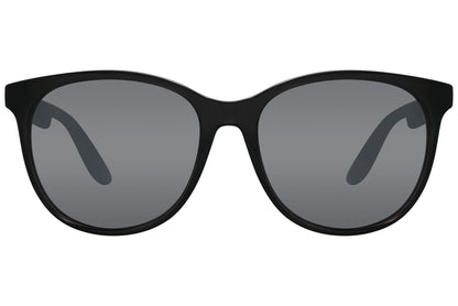 Carrera Round Black Sunglasses Model: CARRERA5001-6Z9SF Front View