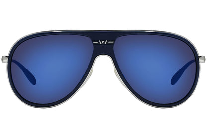 Carrera Aviator Blue Sunglasses Model: CARRERA87S-8ETXT Front View