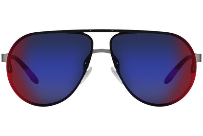 Carrera Aviator Blue Red Sunglasses Model: CARRERA90S-R80CP Front View