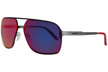 Carrera Aviator Blue Red Sunglasses Model: CARRERA91S-R80CP Side View