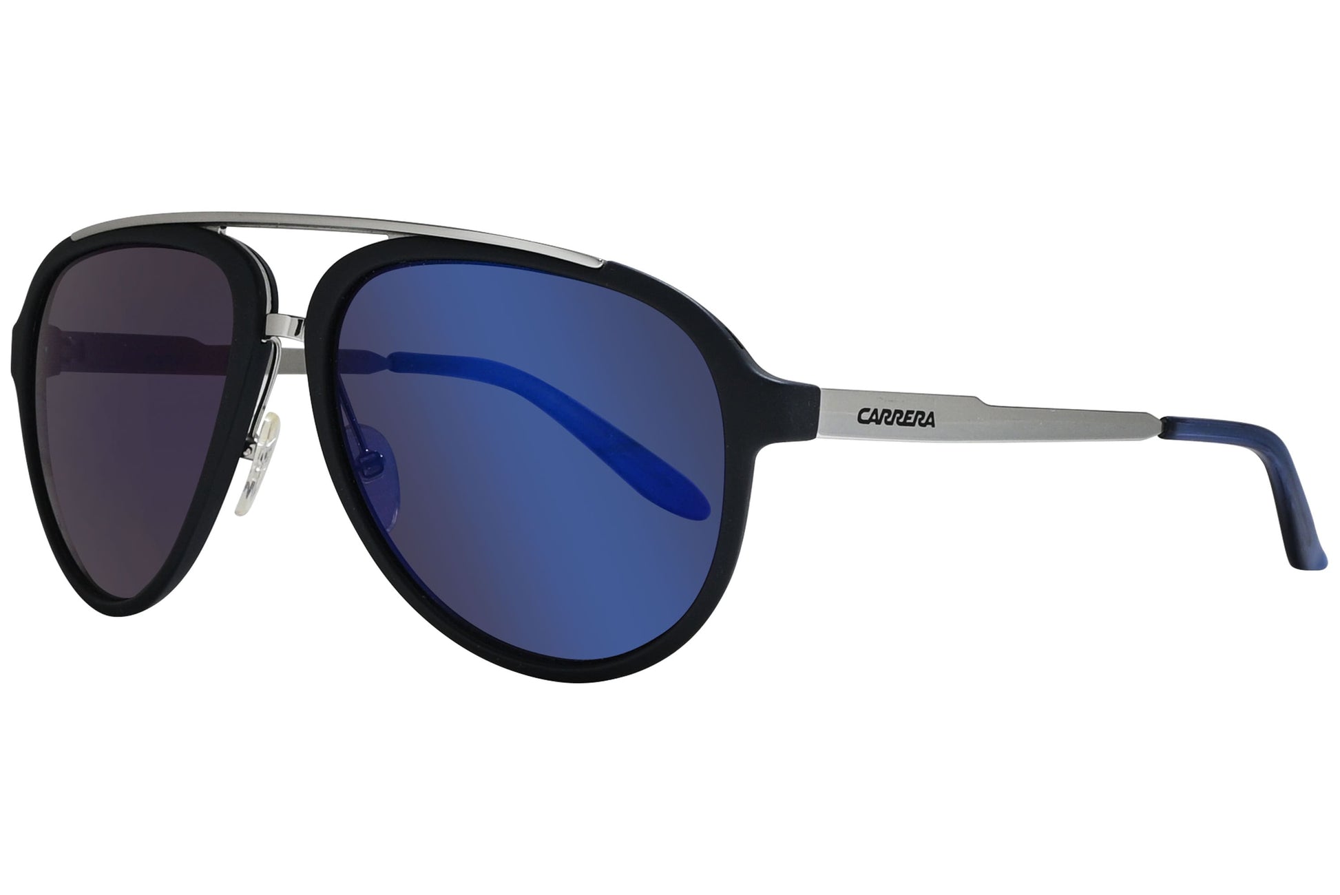 Carrera Aviator Blue Sunglasses Model: CARRERA96S-QZTXT Side View