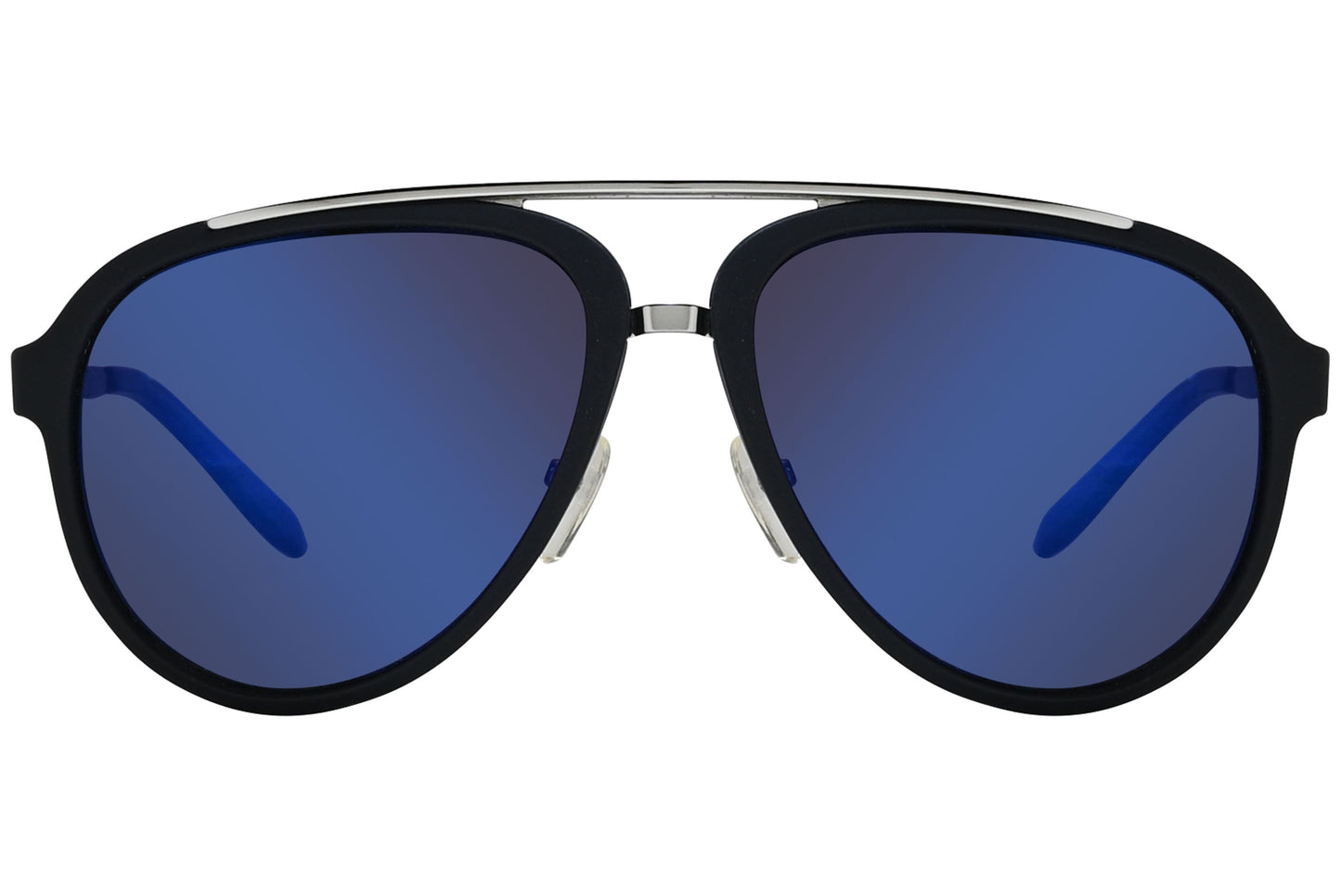 Carrera Aviator Blue Sunglasses Model: CARRERA96S-QZTXT Front View