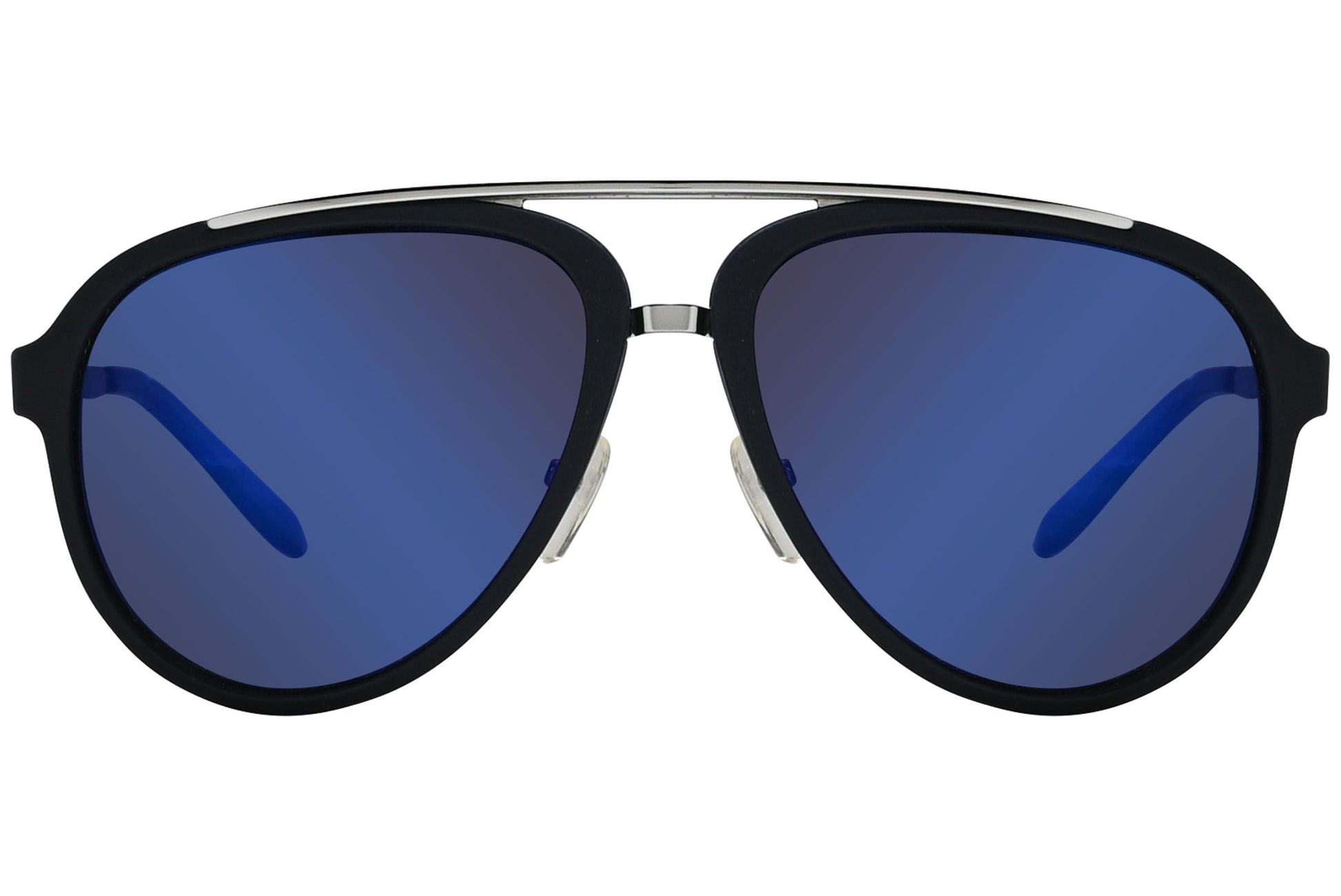 Carrera Aviator Blue Sunglasses Model: CARRERA96S-QZTXT Front View