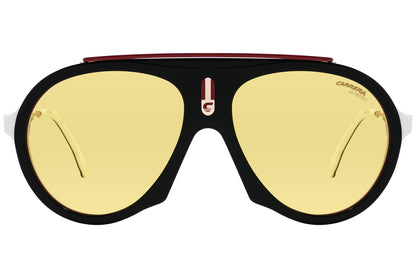 Carrera Aviator Yellow Sunglasses Model: CARRERAFLAG-GUUHO front View
