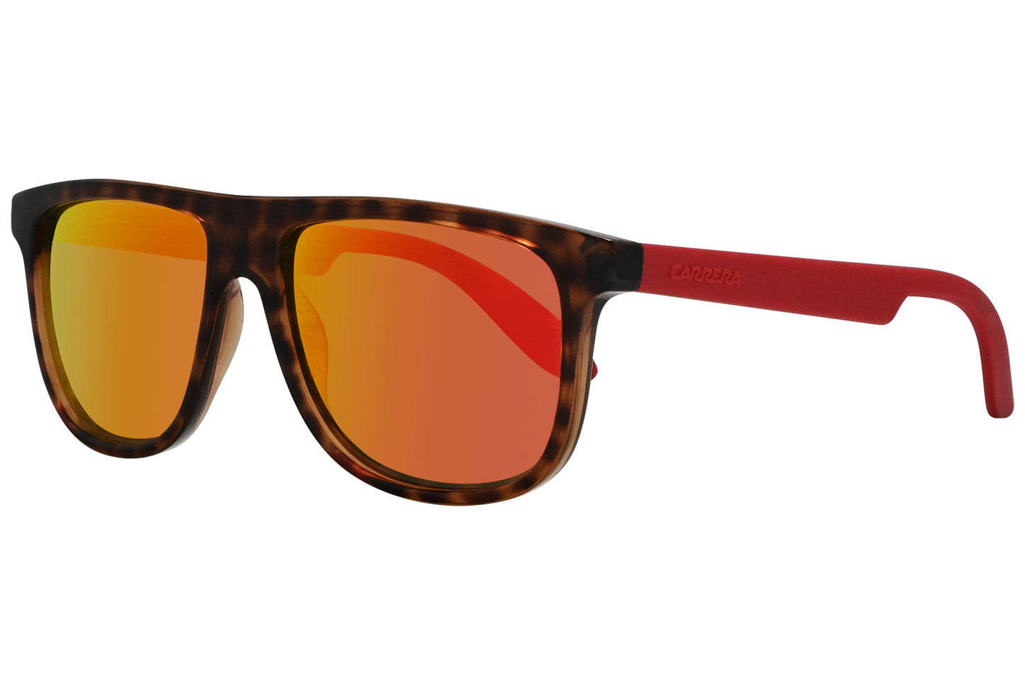 Carrera Wayfarer Tortoise Sunglasses Model: CARRERINO13-MABUZ Side View