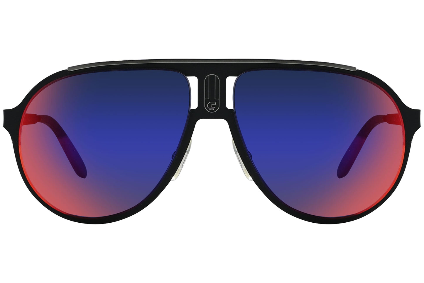 Carrera Aviator Blue Red Sunglasses Model: CHAMPIONMT-003CP Front View