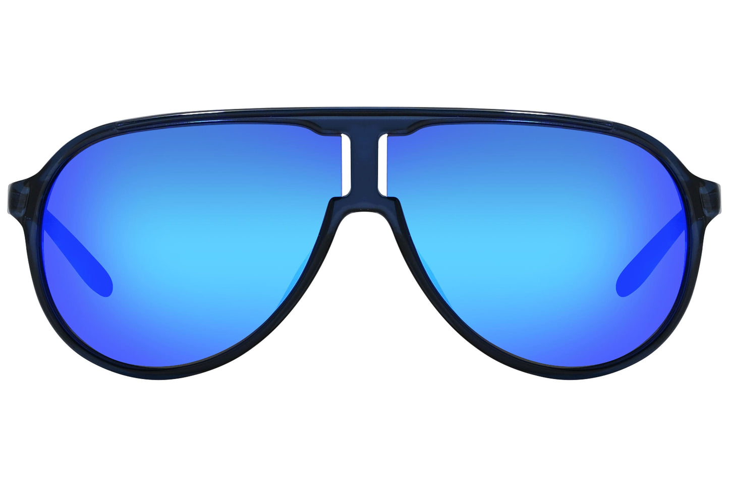 Carrera Aviator Blue Sunglasses Model: NEW-CHAMPION-8FSZ0 Front View