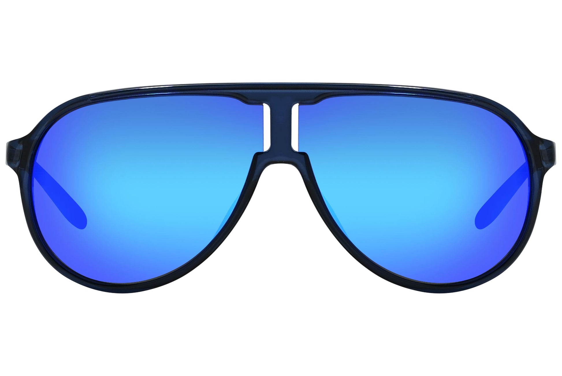 Carrera Aviator Blue Sunglasses Model: NEW-CHAMPION-8FSZ0 Front View