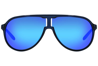 Carrera Aviator Blue Sunglasses Model: NEW-CHAMPION-8FSZ0 Front View