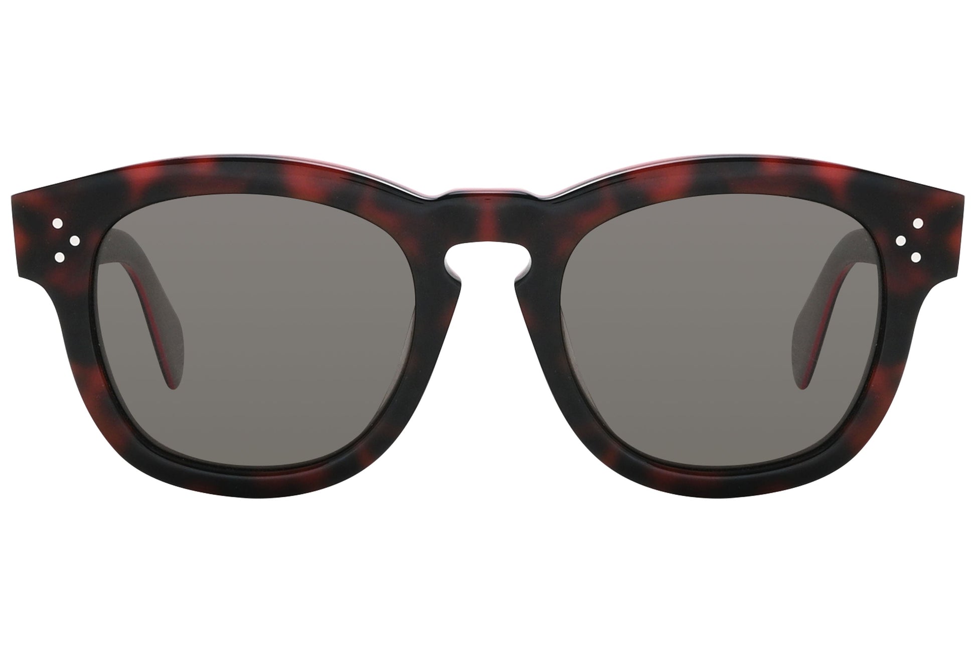 Celine Oval  red with tortoise Sunglasses Model: CL41031/S-A2670 front View