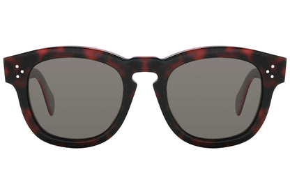 Celine Oval  red with tortoise Sunglasses Model: CL41031/S-A2670 front View