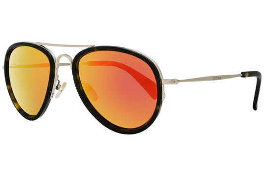 Celine Aviator Orange with Tortoise Sunglasses Model: CL41032/S-GP2HY Side View
