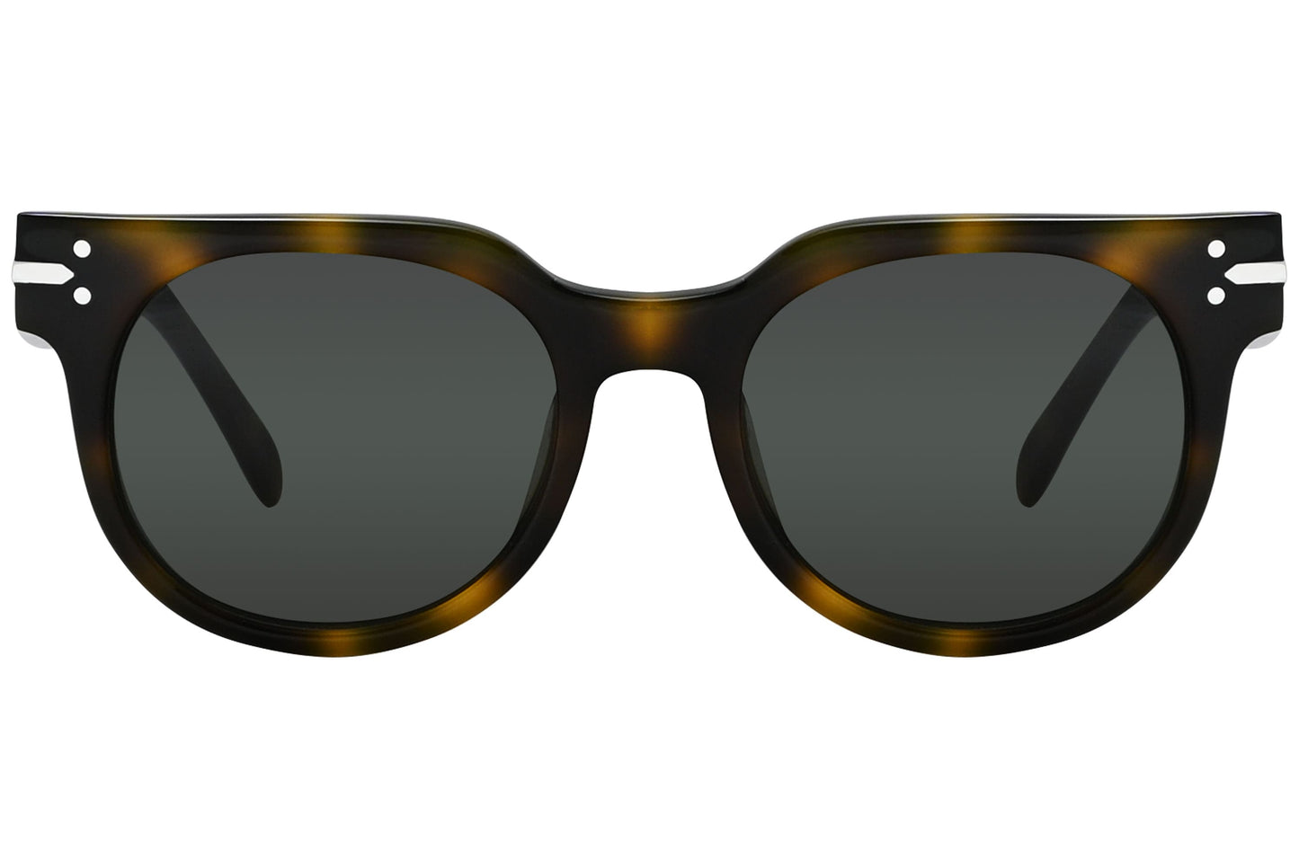 Celine Round Tortoise Sunglasses Model: CL41080S-1-05L1E Front View