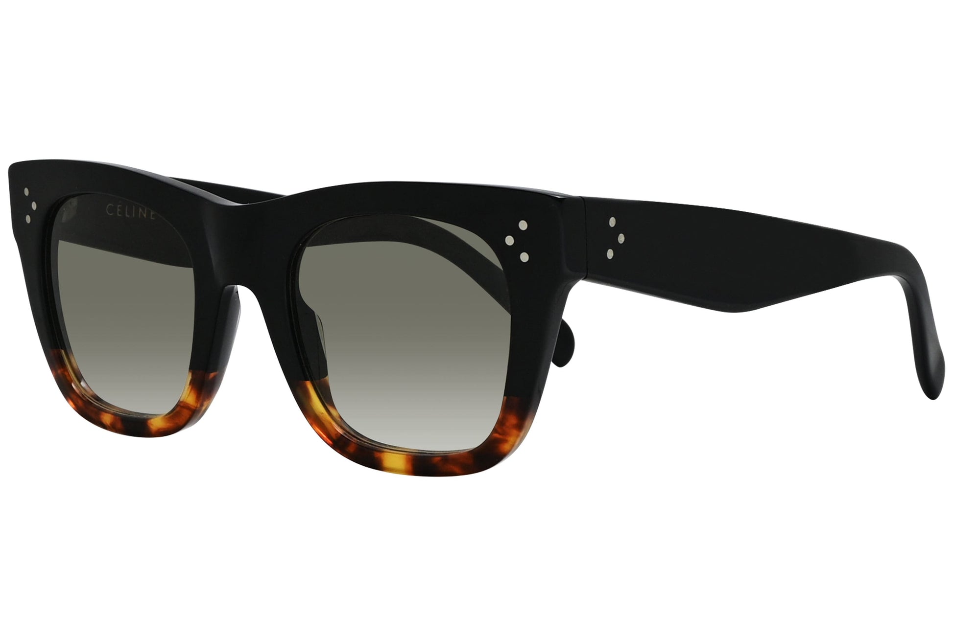 Celine Wayfarer Tortoise Sunglasses Model: CL41089S-FU5Z3 Side View