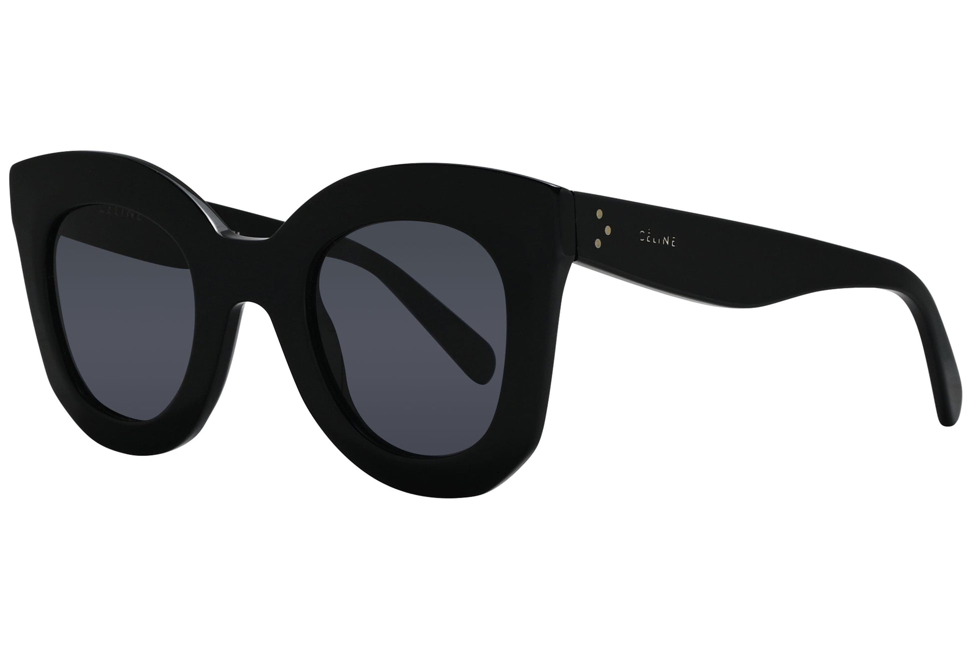 Celine Butterfly Black Sunglasses Model: CL41093S-807BN Side View