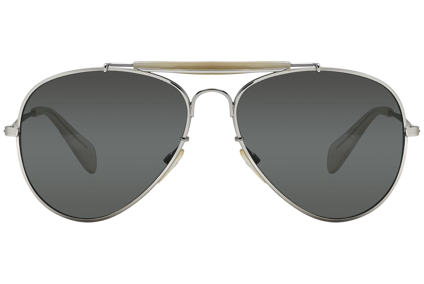 Celine Aviator Silver Sunglasses Model: CL41490-010/VI front View