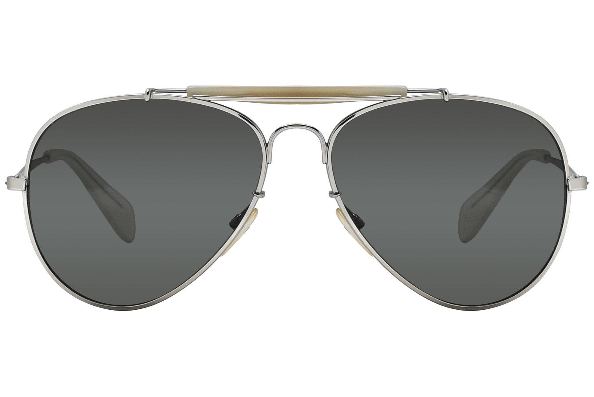 Celine Aviator Silver Sunglasses Model: CL41490-010/VI front View