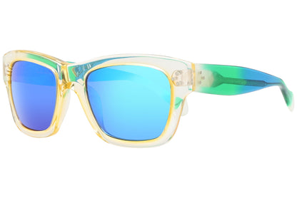 Celine Oval Blue with silver Sunglasses Model: CL41732/S-97Q/1E Side View