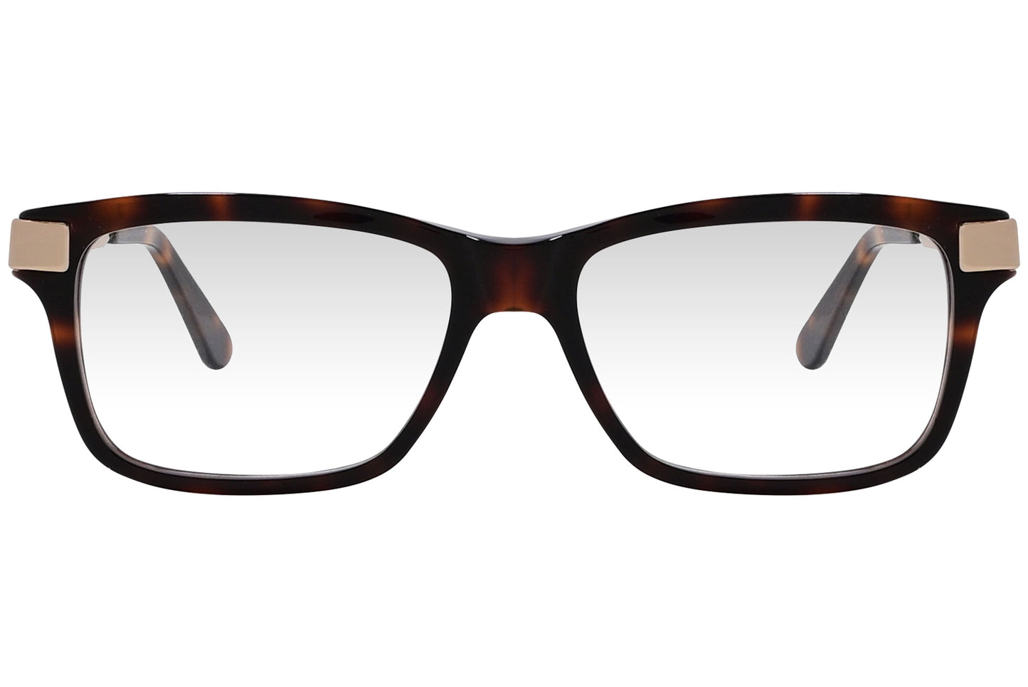 cellini wayfarer tortoise eyeglasses frame viewed from front angle.