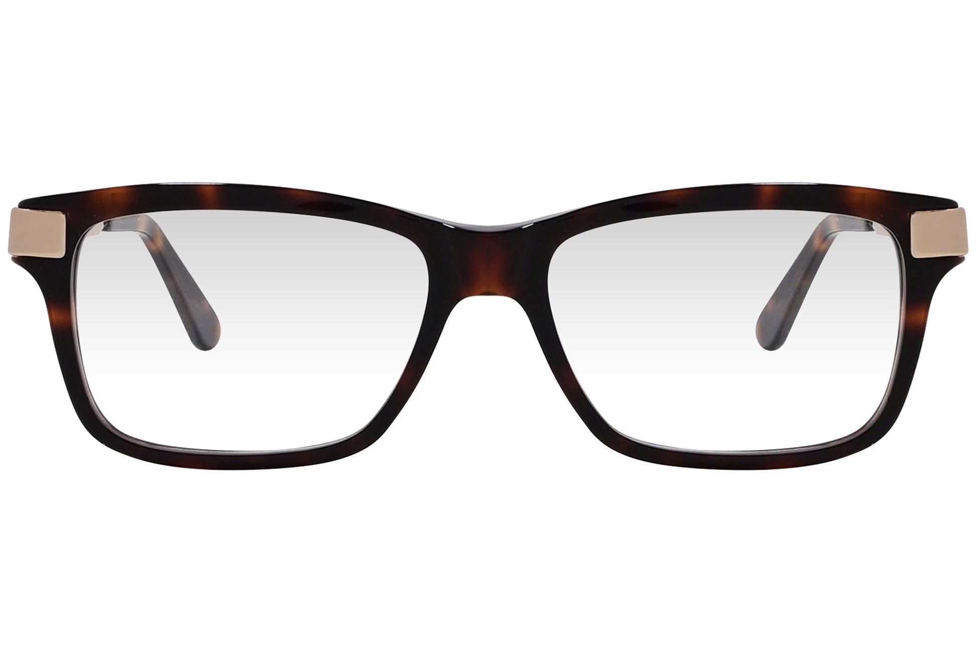 cellini wayfarer tortoise eyeglasses frame viewed from front angle.