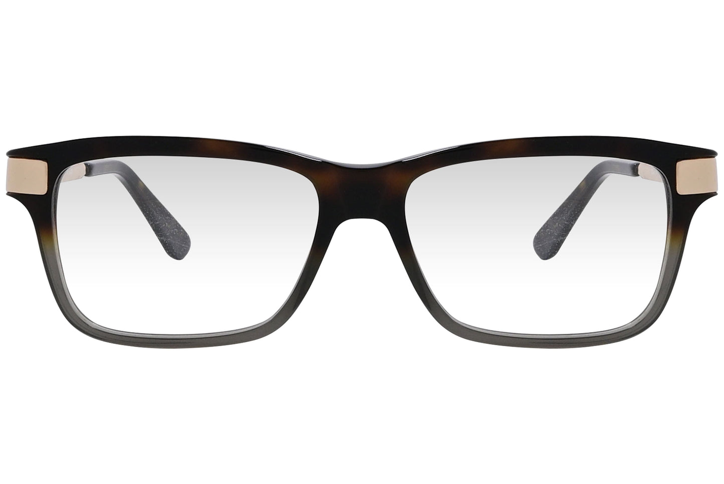 cellini wayfarer multicolored eyeglasses frame viewed from front angle.