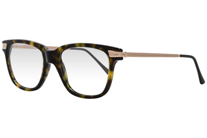 cellini wayfarer tortoise eyeglasses frame viewed from a 45-degree angle.