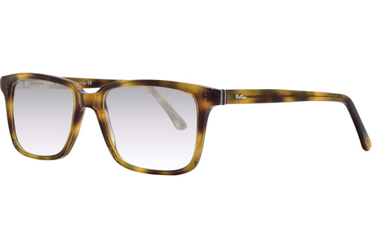 Cellini Rectangle Tortoise Eyeglasses Frame Viewed From A 45-Degree Angle.