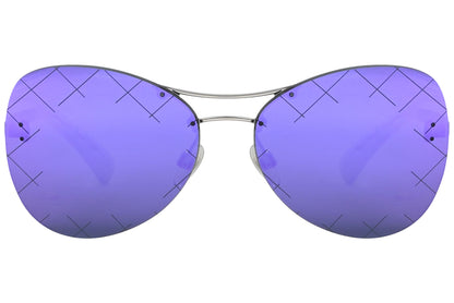 Chanel Butterfly Purple and Gray Sunglasses Model: 4218-124-4V Front View