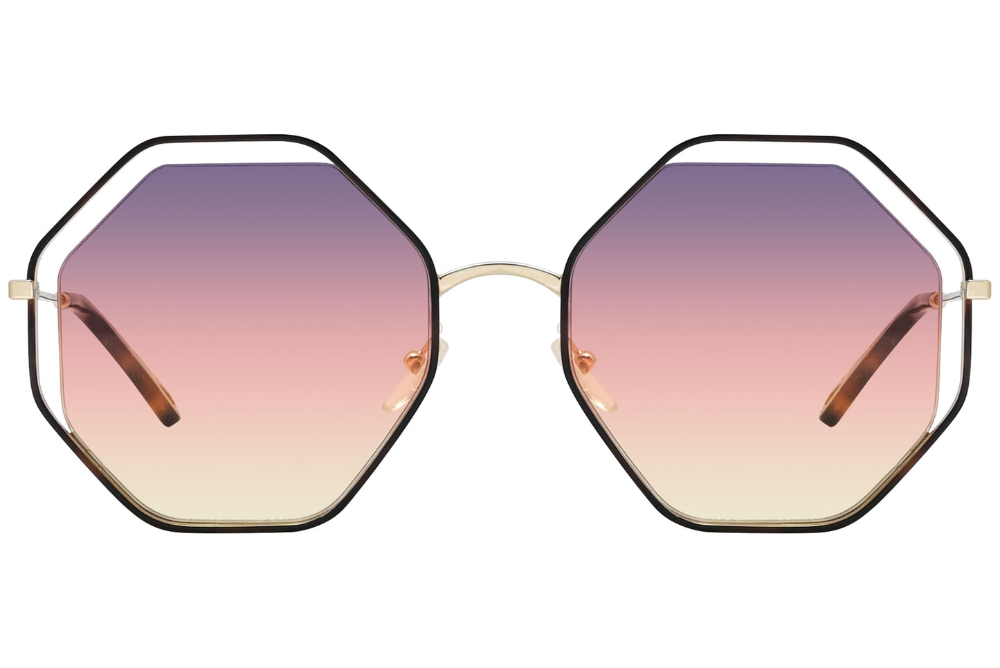 Chloe Geometric Gold Sunglasses Model: CE132S-259