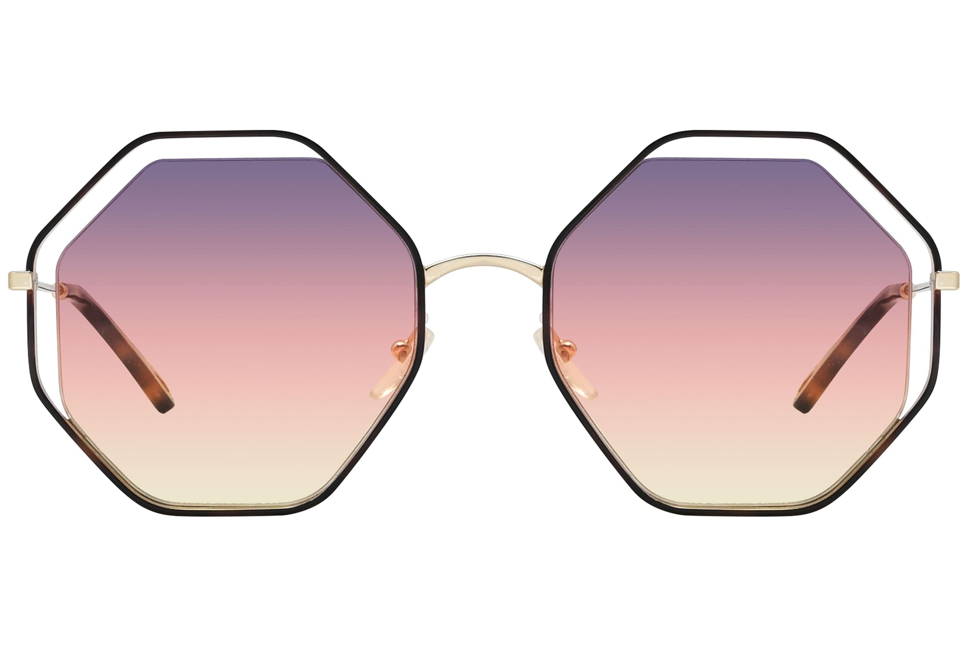 Chloe Geometric Gold Sunglasses Model: CE132S-259