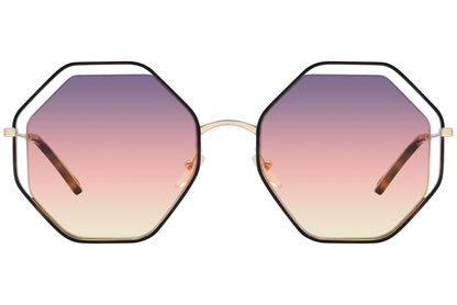 Chloe Geometric Gold Sunglasses Model: CE132S-259