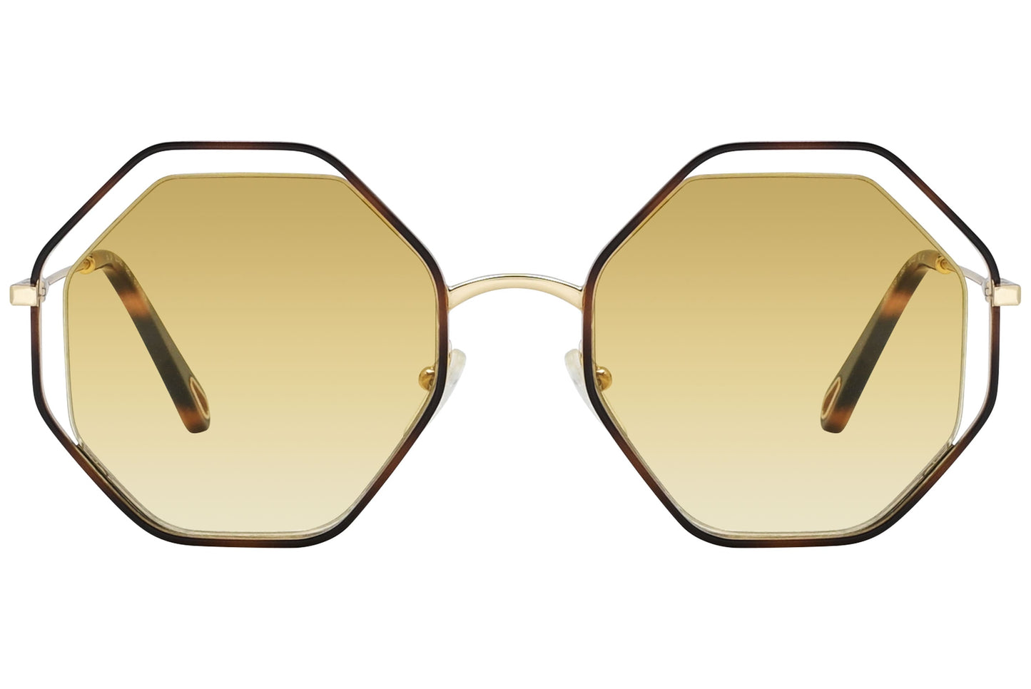 Chloe Geometric Tortoise Sunglasses Model: CE132S-266