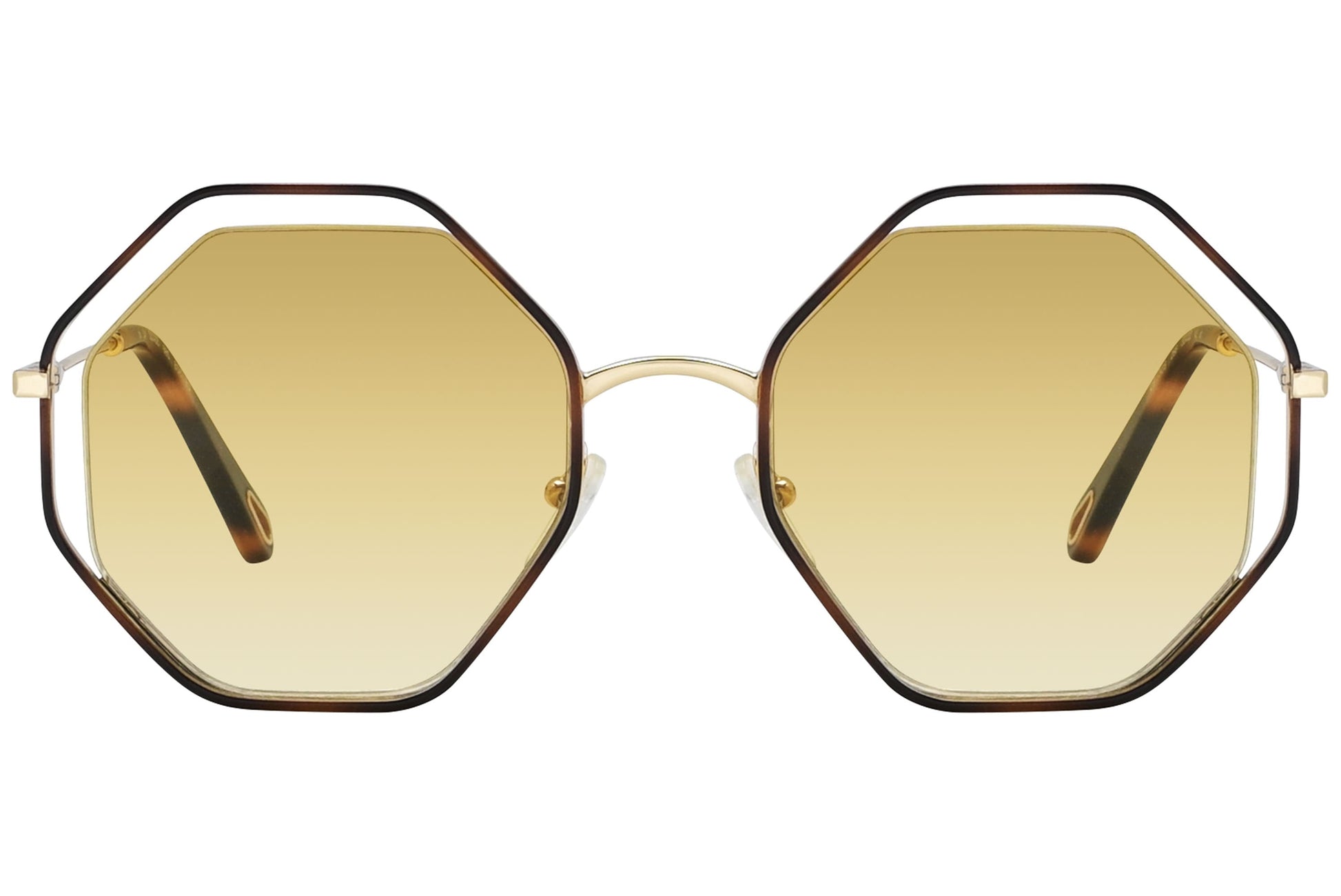 Chloe Geometric Tortoise Sunglasses Model: CE132S-266