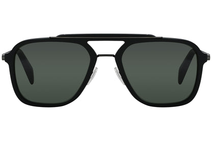 Chopard Aviator Black Sunglasses Model: SCH291-703P-POL Front View