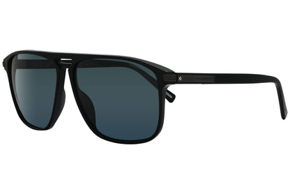 Chopard Aviator Black Sunglasses Model: SCH293-700K Side View