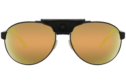 Chopard Aviator Black and Gold Sunglasses Model: SCH932-K10G Front View