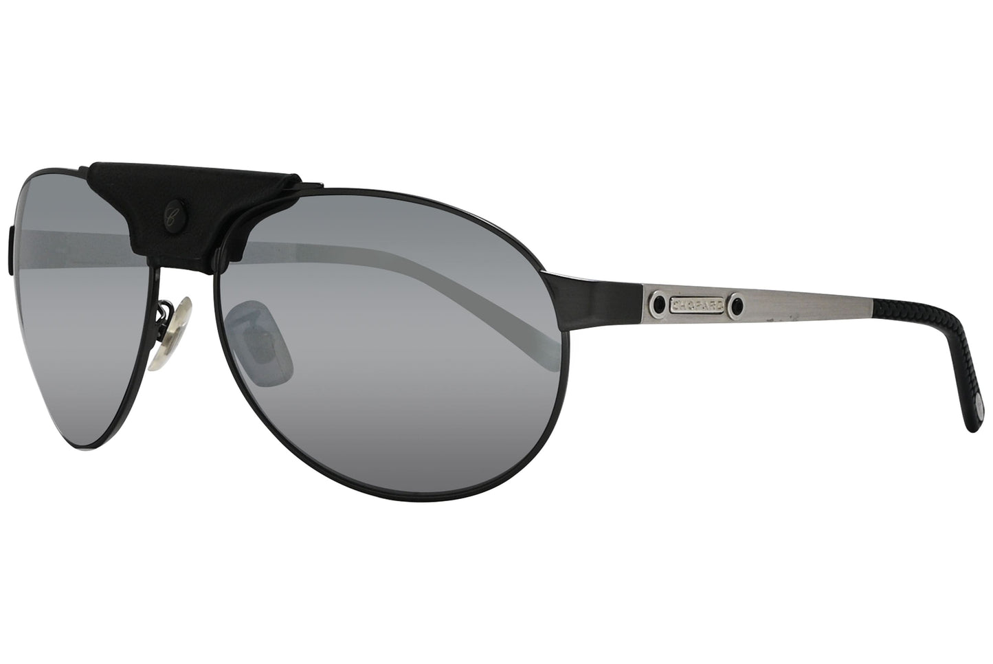 Chopard Aviator Gray Sunglasses Model: SCH932-K10X Side View