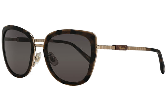 Chopard Butterfly Tortoise and Gold Sunglasses Model: SCHC22-08FE Side View