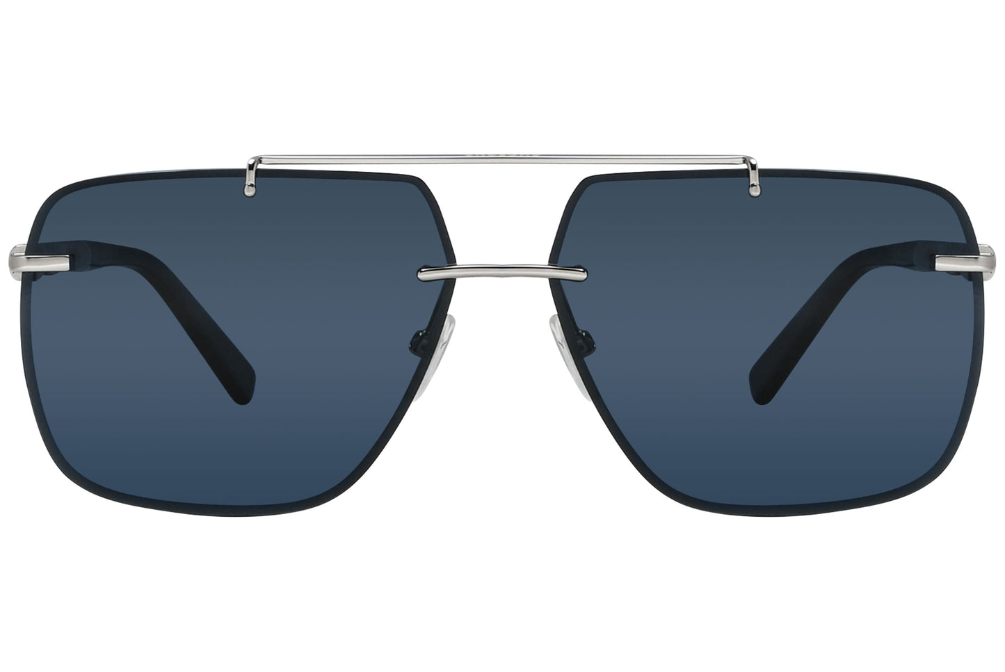 Chopard Aviator Blue Sunglasses Model: SCHD55-579P-POL Front View