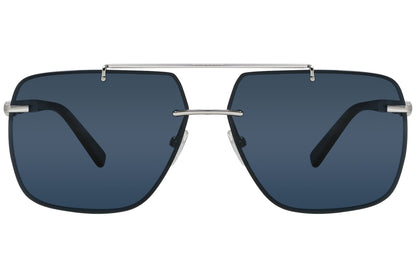 Chopard Aviator Blue Sunglasses Model: SCHD55-579P-POL Front View