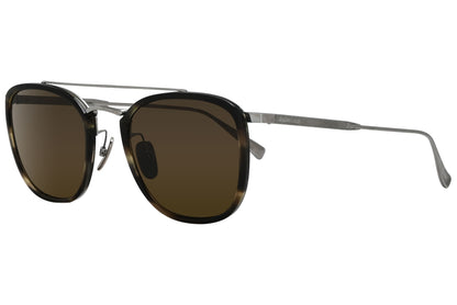 Chopard Aviator Tortoise and Silver Sunglasses Model: SCHD60-7HLP-POL Side View