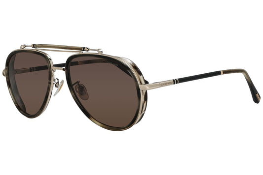 Chopard Aviator Olive Sunglasses Model: SCHF24-7HLP Side View