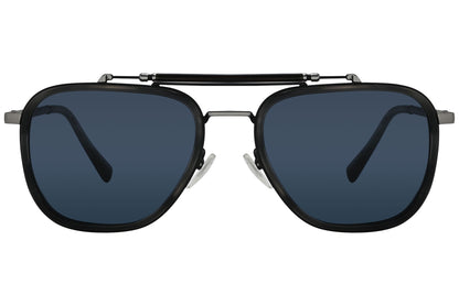 Chopard Aviator Black Sunglasses Model: SCHF25-3AMP Front View