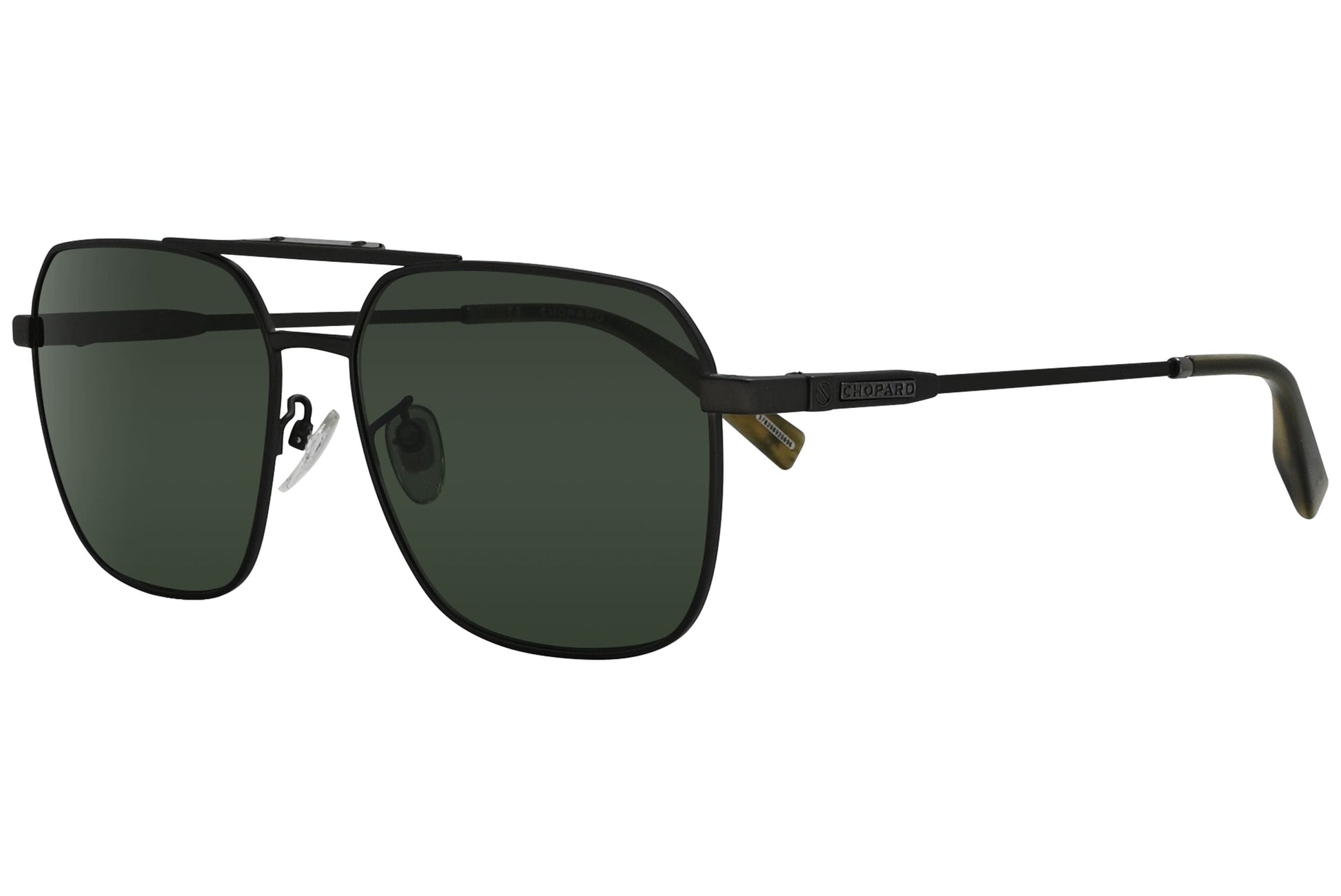 Chopard Aviator Black Sunglasses Model: SCHF79-0568 Side View