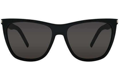 Chopard Cat-eye Black Sunglasses Model: SL526-001 Front View