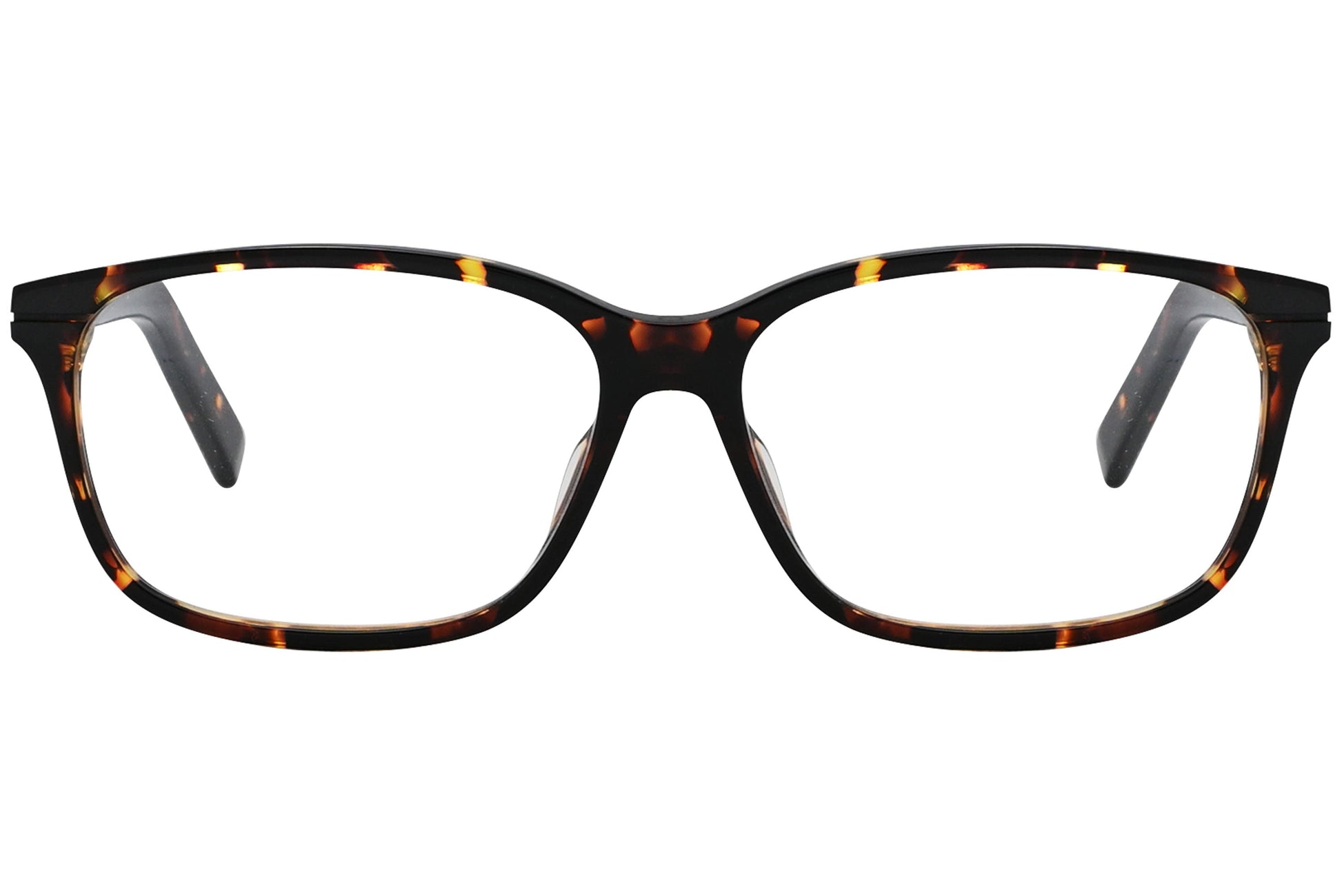 christian-dior oval black with gold eyeglasses frame viewed from a 90-degree angle.